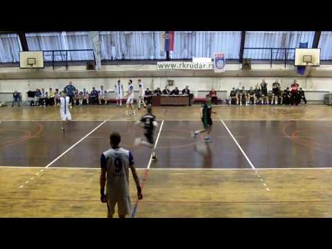 Rk Rudar Kostolac - Rk Metaloplastika Sabac sezona 2016/17 play out prvo poluvreme