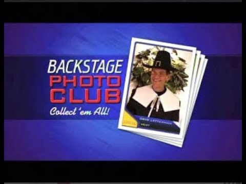 Thanksgiving Staffers Montage Collection on Late Show, 1996-2013