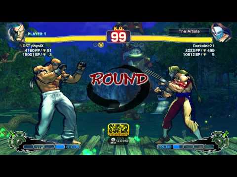 OST physiX (SA) vs Darkaine21 (VE) | SSF4: Arcade Edition PC - Ranked Match
