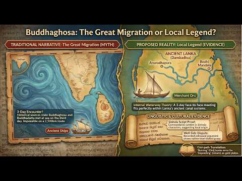 Buddhaghosa: India or Lanka?බුද්ධඝෝෂ හිමි : ඉන්දියාවේද?ලංකාවේද? Proposed Reality (EVIDENCE) #buddha