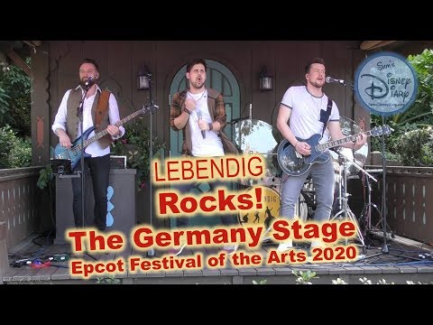 Lebendig | Walt Disney World | Epcot | Festival of the Arts | 2020 | German Rock | German Concert
