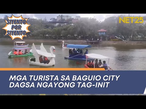 Mga turista sa Baguio City dagsa ngayong tag-init Siyento Por Siyento