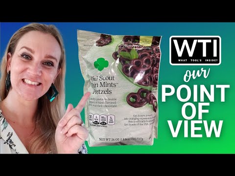 Girl Scout Thin Mint Pretzels - WTI product video review