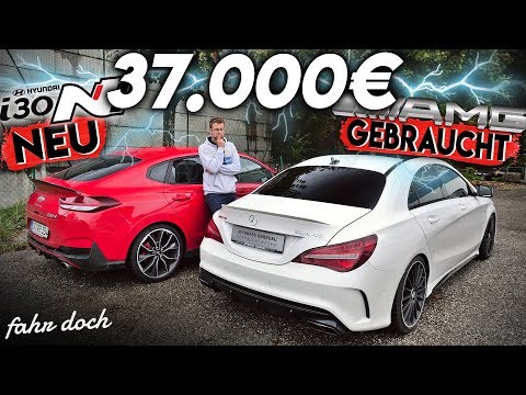 USED ​​or NEW? MERCEDES CLA 45 AMG 2016 vs. HYUNDAI i30 N Performance Fastback 2019 | Drive it
