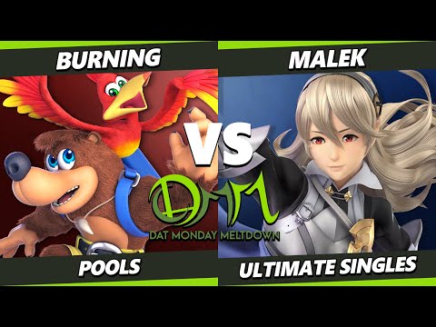 DAT MM SE - Burning (Banjo, Ike, King K Rool) Vs. Malek (Mii Brawler, Roy, Corrin) Smash Ultimate