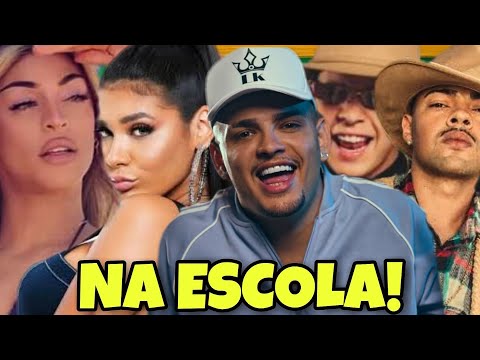 PABLLO VITTAR, POCAH, MC WM, MC JOTTAPÊ E MC M10 NA ESCOLA!