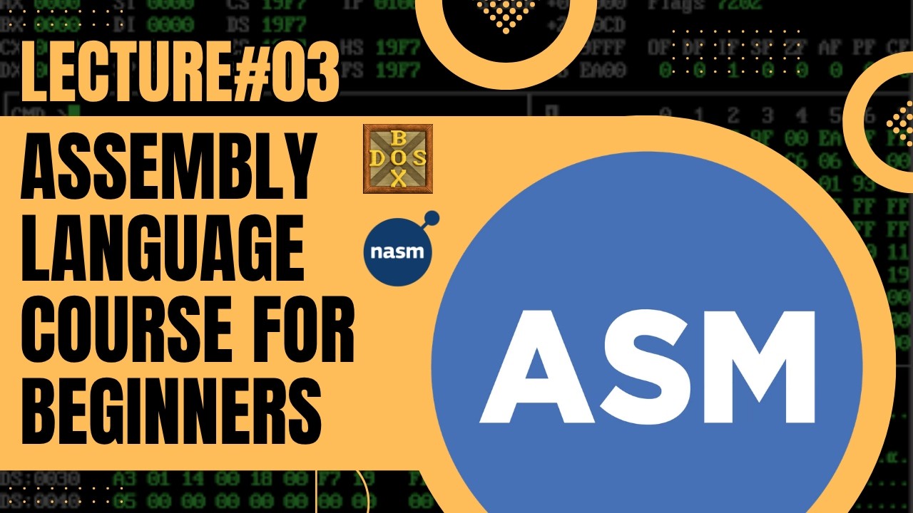 Writing Your First Assembly Program & Understanding AFD Debugger | Assembly Language | #3
