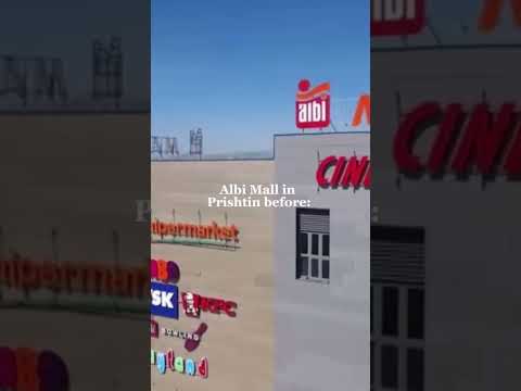 #prishtina #kosovo 🇽🇰🫀 Albi Mall befor vs Prishtina Mall now🇽🇰🫶🏻