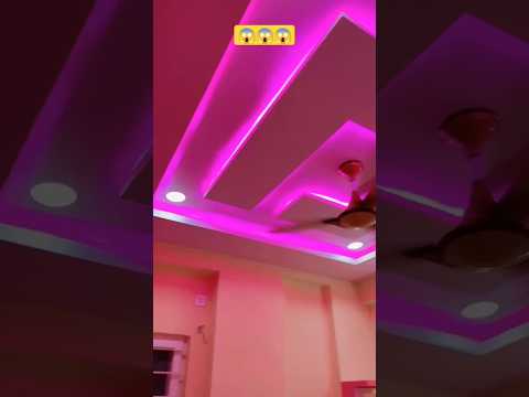 Gypsum Design Ideas for bedroom with fan #shorts #gypsum #interiordesign #youtubeshorts