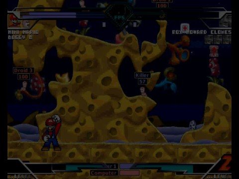 SS MUGEN All-Stars Ep.48 - Mini Mario and Boggy B vs. 4xRXC