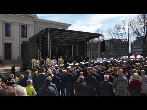 Wenche Myhre, Kampen Janitsjar og Marinemusikken - Kom Og Bli Med - 2018-04-28 NMF 100 År