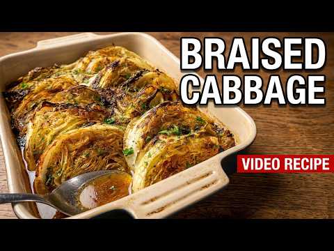This Easy Braised Cabbage Recipe Is So Tender and Flavorful