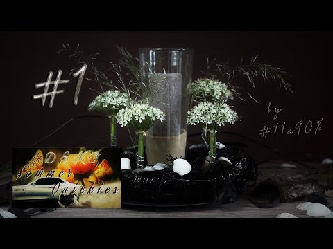 DEKO DIY | Sommer Quickie #1🌞 | Modern stylisches Tischgesteck - luftig frischer Sommernachtstraum🌙