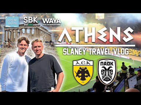 🇬🇷⚽️ SLANEY ATHENS VLOG | Scottish Players Penrice & Greg Taylor Face-Off In Greek Super League