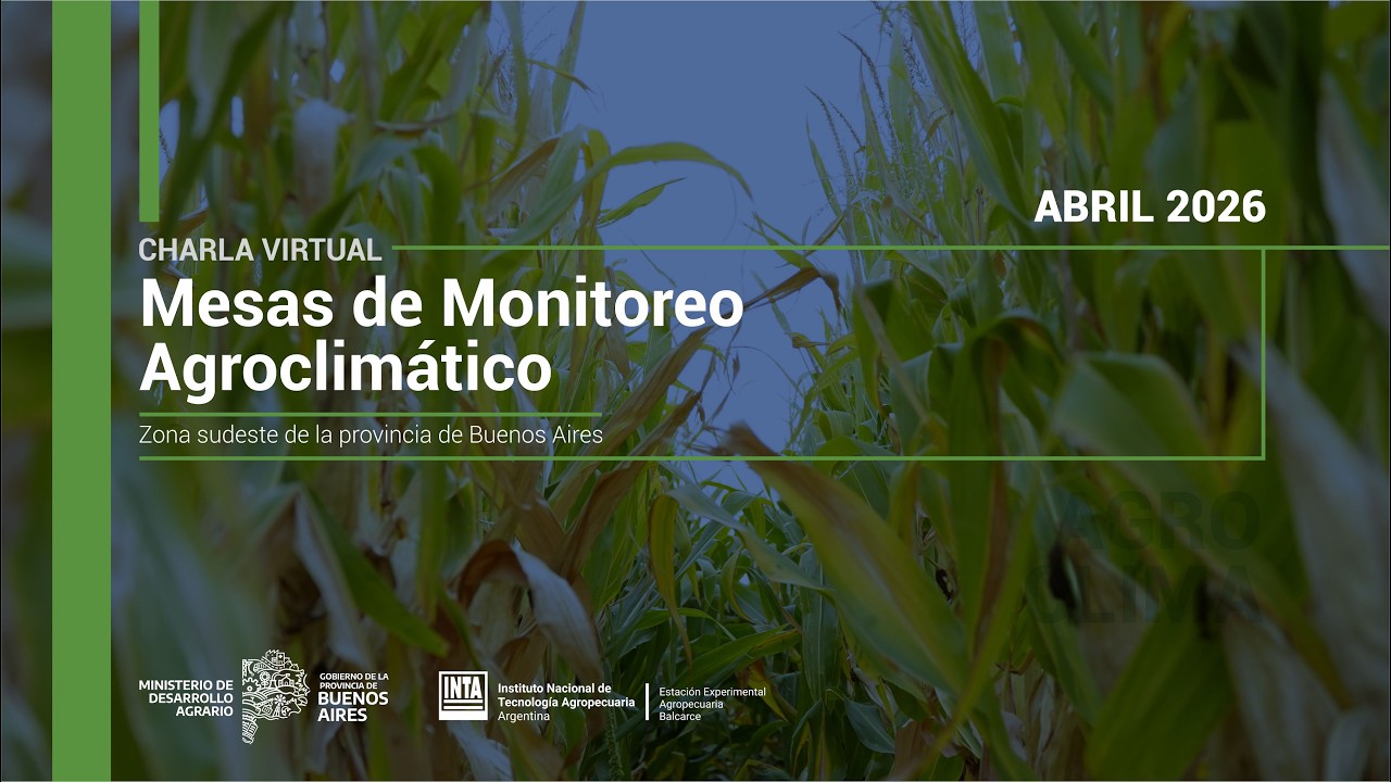 Mesa de Monitoreo Agroclimático | Abril 2026