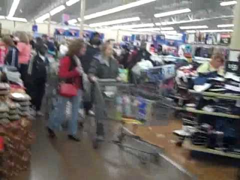 Black Friday Part :  6:00am, Wal-Mart Check out line (and this isn't even all of it)