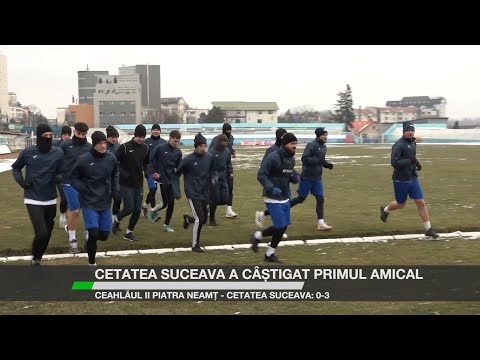 Cetatea Suceava a câștigat primul amical