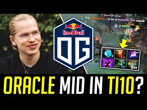 ORACLE Mid in TI10 incoming? - Topson Practicing New Mid Hero DOTA 2