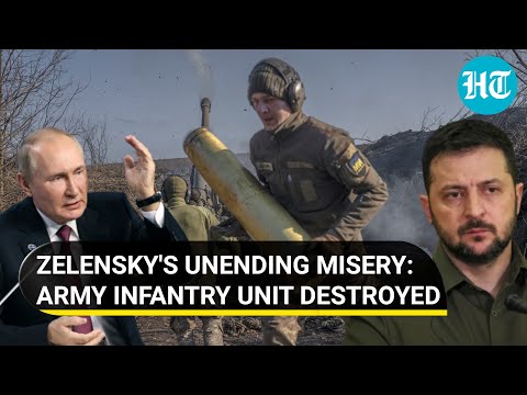 Russian fire & fury: Ukraine soldiers bite the dust as Russians destroy an infantry unit in Soledar