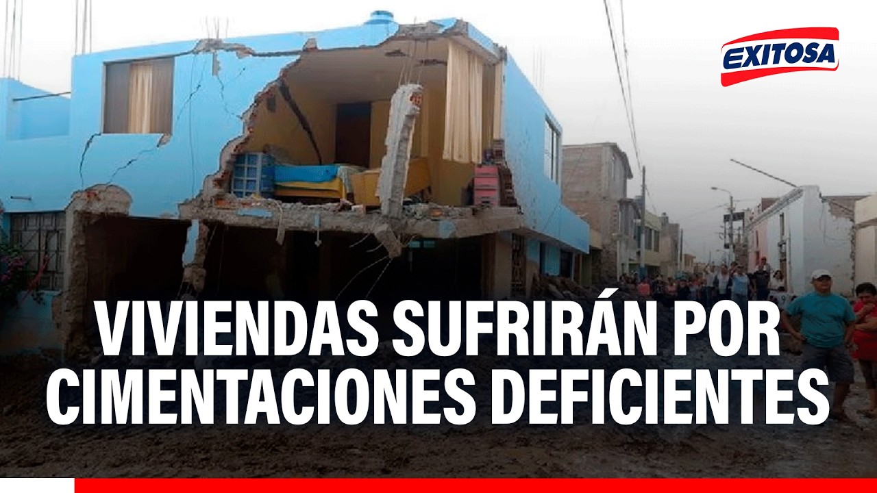 🔴🔵 Lluvias intensas en Lima: Viviendas sufrirán por cimentaciones deficientes, señala experto