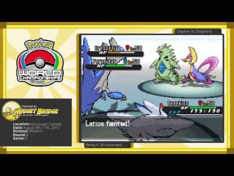 VGC' 13 World Championships - Randy K. (R Inanimate) vs Stephen M. (Stephen) Game 3
