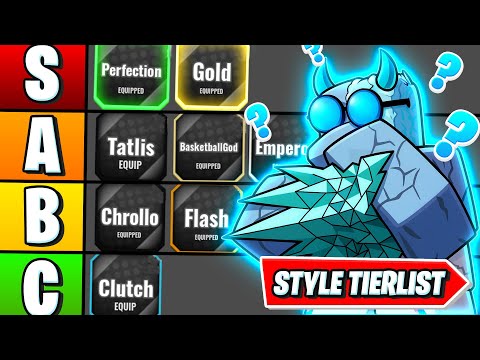 I ranked EVERY STYLE for COMPETITIVE in ROBLOX Basketball Zero