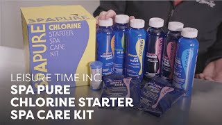 Hot Tub Care Made EASY with SpaPure Chlorine Starter Spa Care Kit!