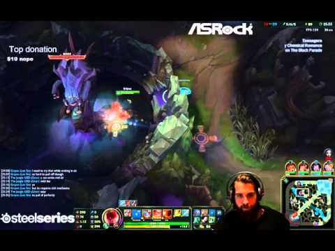 LOL - (Gripex) Next level smite steal