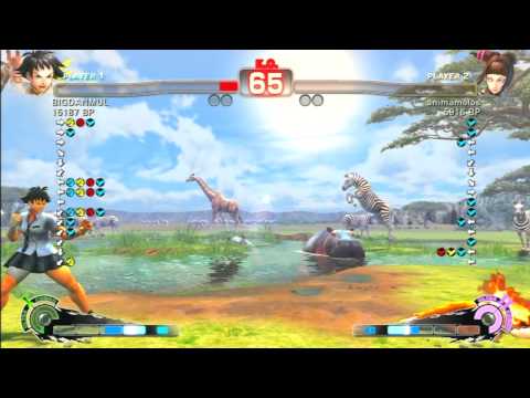 SSF4 Rank Match  BIGDANMUL (MK)  vs  animamolos (JR)