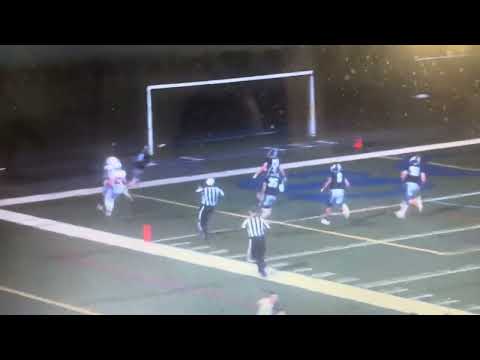 Middletown South's Owen Richter, 43-yard Pick-6 vs. Wall with two minutes left (35-29 Midd. South).