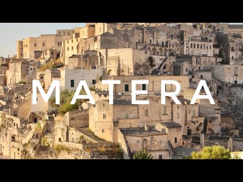 MATERA, Italy. Cave City. 9,000 years of history. 4K. 2025