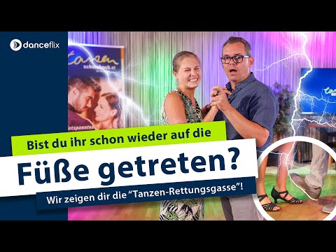 Schon wieder auf die Füße getreten? Die "Tanzen-Rettungsgasse" | schwebach.at | Tanzschule Schwebach