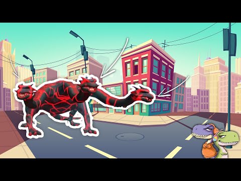 SMASH CITY ATTACK 🎮 Arex e Vastatore giocano con il drago a tre teste! 💥🐉