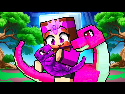 Je deviens une Maman DINOSAURE sur Minecraft !