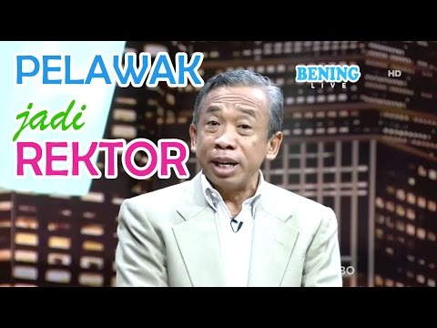HEBAT!! QOMAR NURUL Satu2nya Pelawak yang Jadi Rektor - Hitam Putih 10 Mei 2017