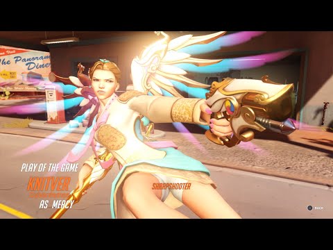 Overwatch 2 - My Mercy Seolbim Sharpshooter Long Distance