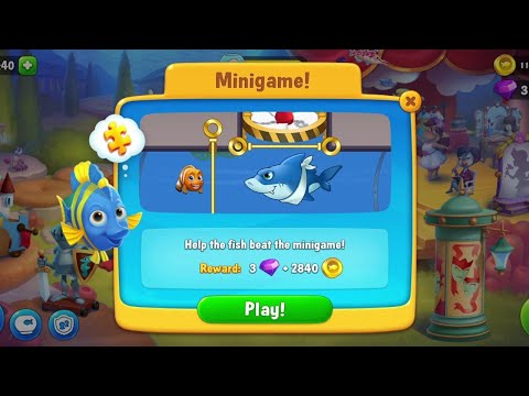 @Fishdom Win Strikes Level 5846 - 5849. Got Minigame!
