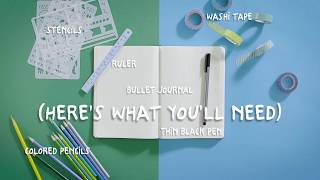 Bullet Journaling 101: Drawing Out the Details in a Travel Journal