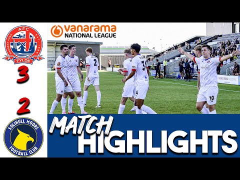 HIGHLIGHTS: AFC Fylde 3-2 Solihull Moors | Haughton Scores Unbelievable Hat-Trick