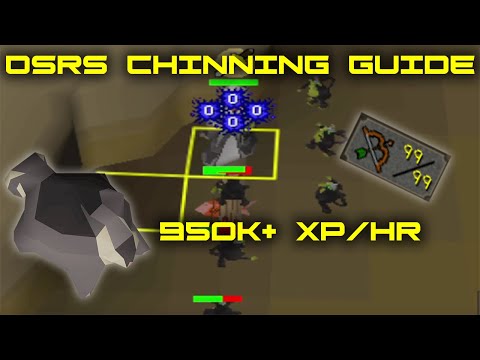 Chinning Guide | Maniacal Monkey | 950k+ XP/HR [OSRS]
