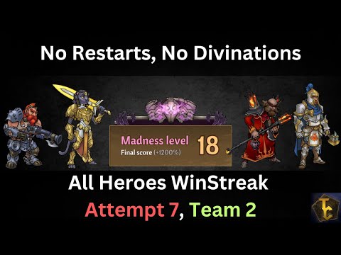 Hardest Challenge: Team 2,  Attempt 7* - Madness 18 - Across the Obelisk