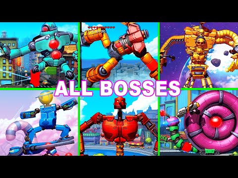 Mechstermination Force All Bosses Fight