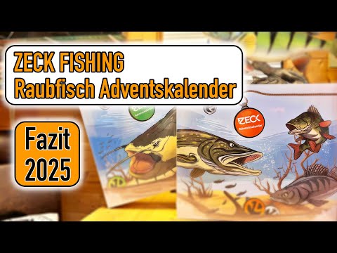 Highly recommended again! Conclusion: Zeck Fishing Advent Calendar 2025 Unboxing - Predator Fish