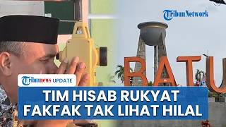 Hasil Pemantauan Hilal di Fakfak Papua Barat, Ketinggian Masih Satu Derajat Belum Masuk Kriteria