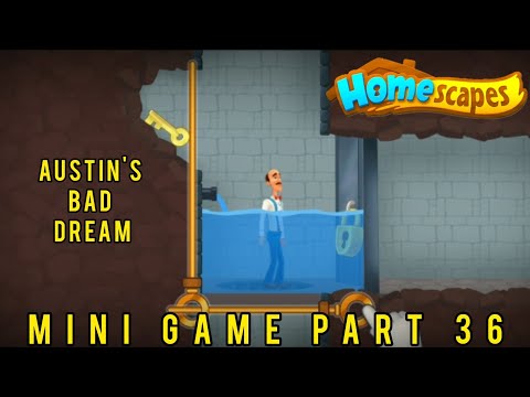 HOMESCAPES MINI GAME PART 36 : AUSTIN'S BAD DREAM