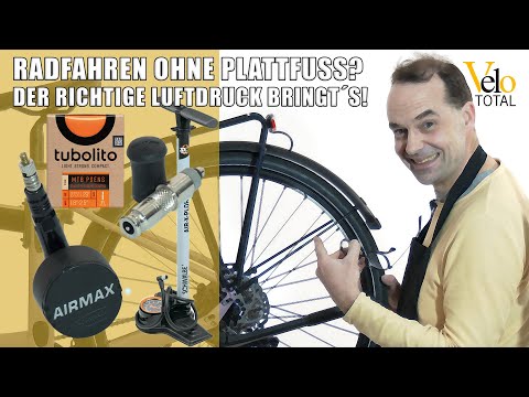 Radfahren ohne Plattfuß? Der richtige Luftdruck bringt´s!