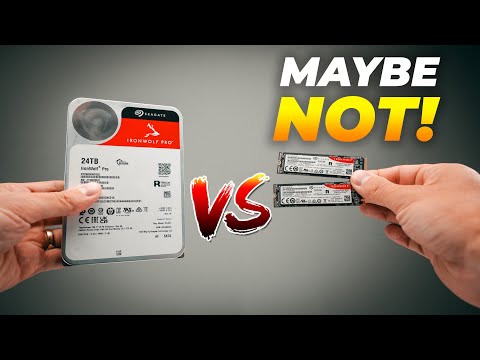 5 Reasons You Should buy an HDD Instead of NVMe! feat. Seagate Ironwolf Pro & Exos