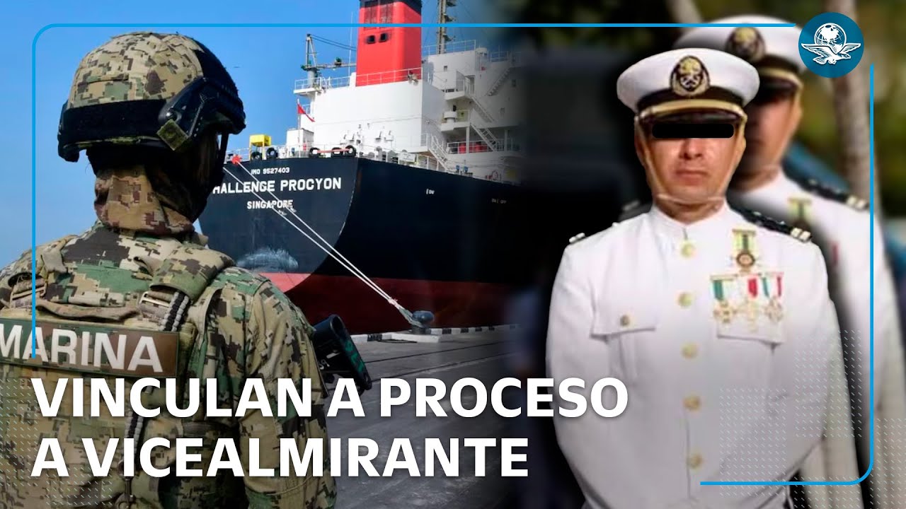 Vicealmirante y 9 personas más son vinculadas a proceso por delincuencia organizada