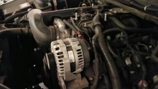 Changing Alternator in 2007 Yukon denali