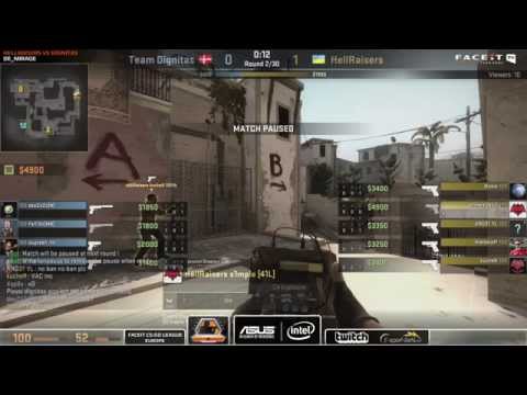 FACEIT EU League 2014: HR vs DIG | HellRaisers vs Team Dignitas (09.10.2014)